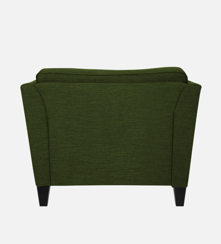 Nigar Fabric 1 Seater Sofa In Olive Green Colour - Febonic Living