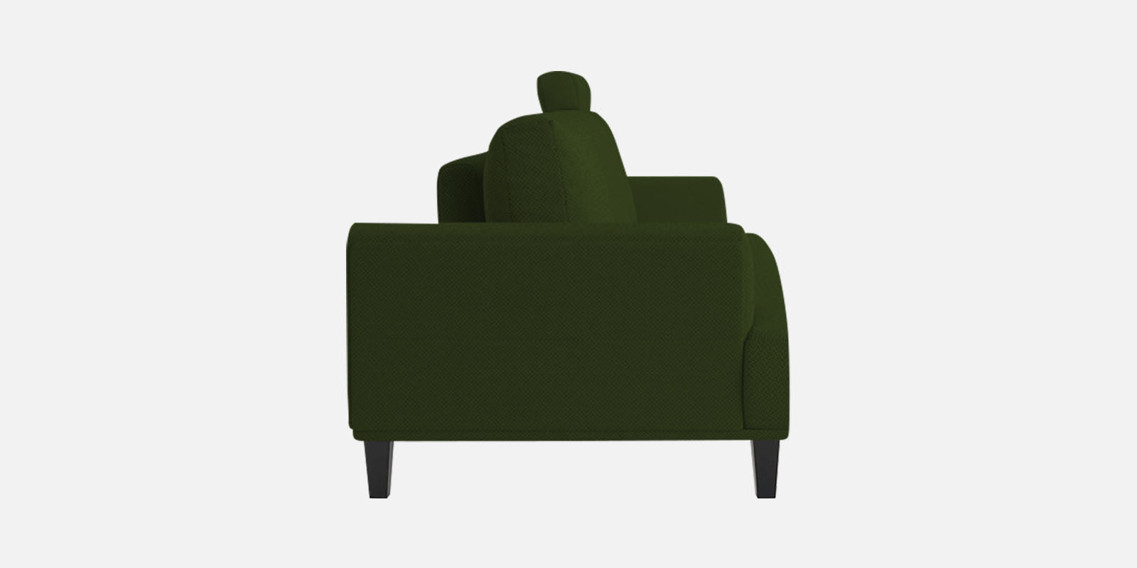 Como Fabric 3 Seater Sofa in Olive Green Colour