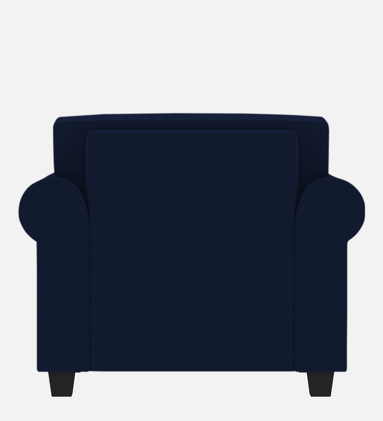 Numonk Velvet 1 Seater Sofa in Indigo Blue Colour