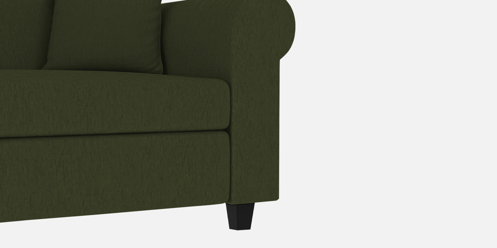 Derado Fabric 3 Seater Sofa in Olive Green Colour