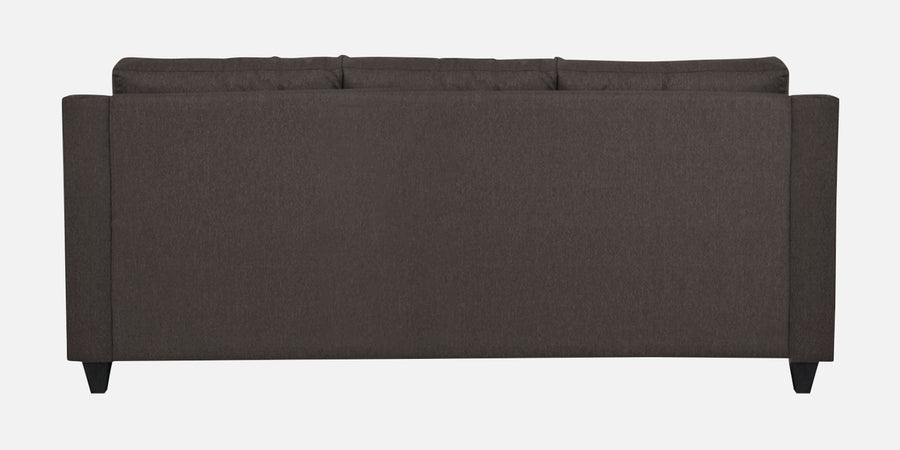 Welly Fabric 3 Seater Sofa In Caspa Brown Colour - Febonic Living
