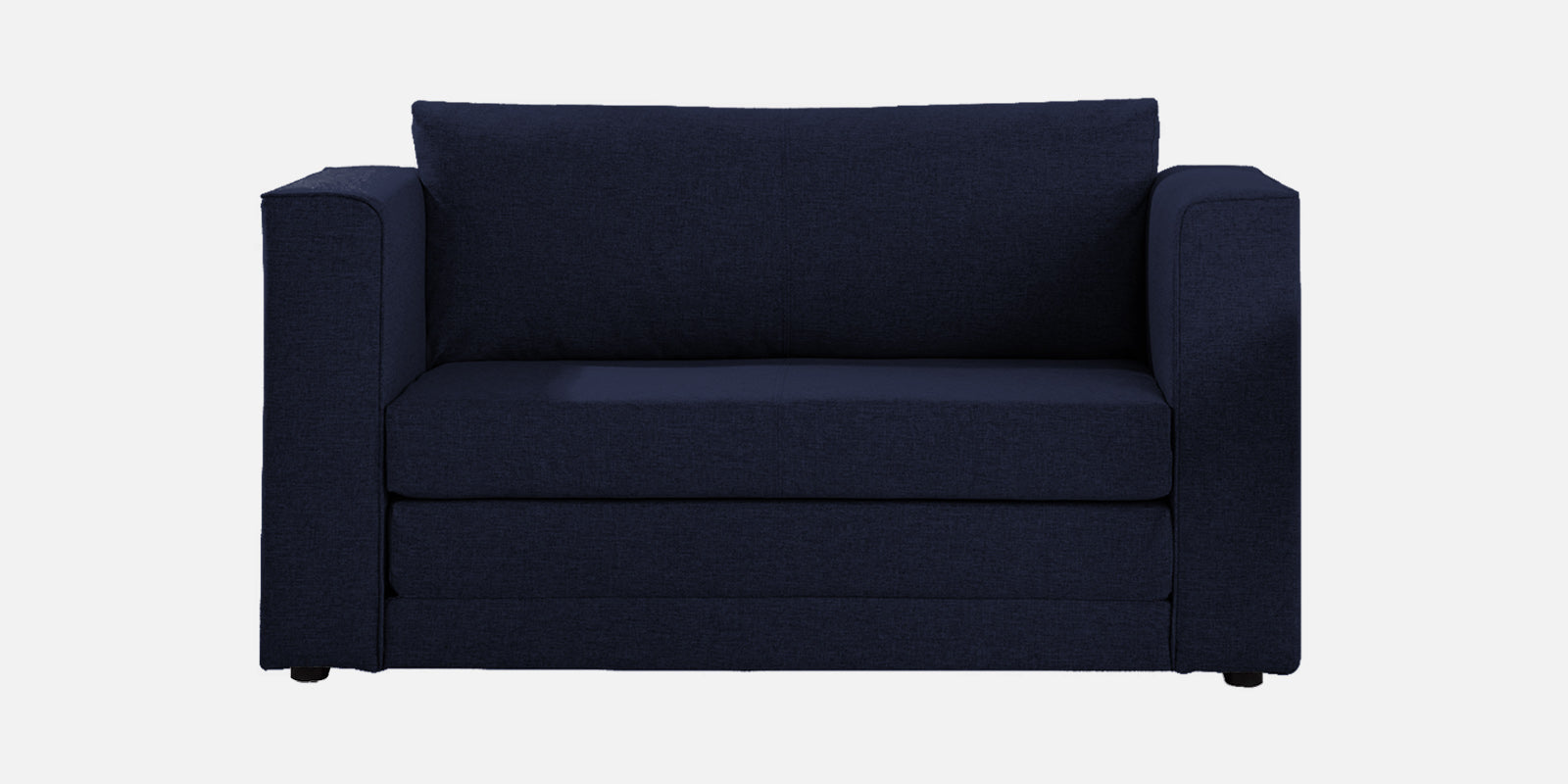 Kenia Fabric 2 Seater Convertible Sofa Cum Bed in Royal Blue Colour