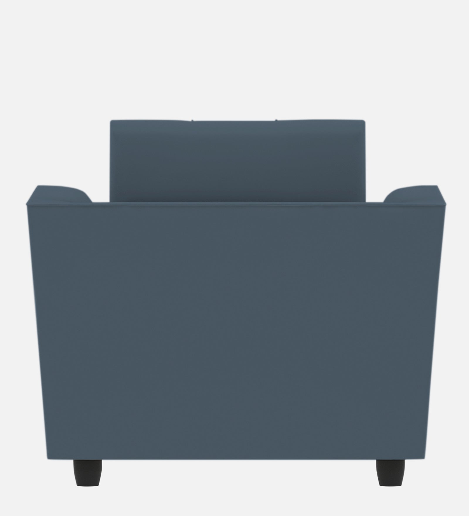 Nestin Velvet 1 Seater Sofa in Oxford Blue Colour