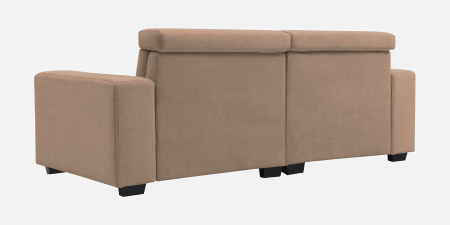 Hiro Fabric 2 Seater Sofa In Wheat Beige Colour - Febonic Living