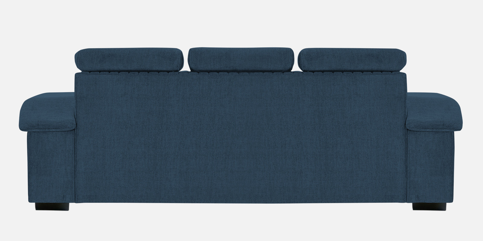 Draco Fabric 3 Seater Sofa In Light Blue Colour - Febonic Living
