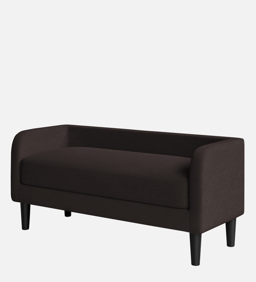 Maya Fabric Bench In Cara Brown Colour - Febonic Living