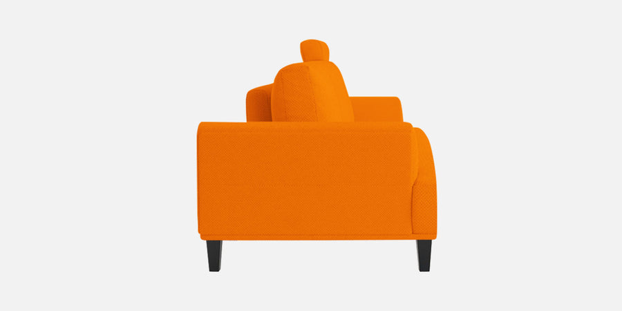 Como Fabric 2 Seater Sofa In Vivid Orange Colour - Febonic Living