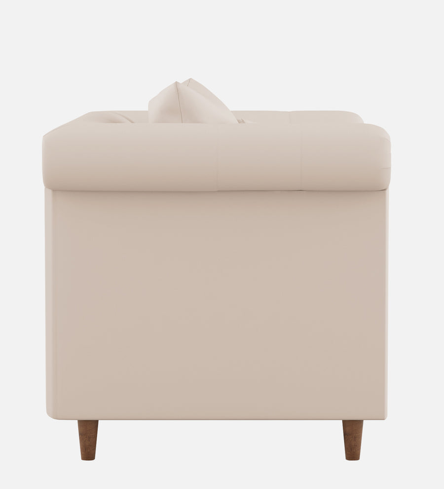 Rubi Velvet 1 Seater Sofa In Camel Beige Colour - Febonic Living