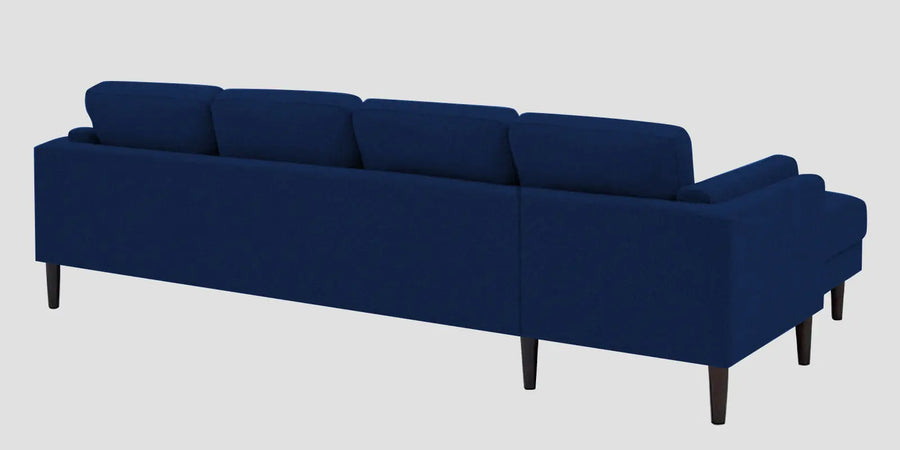 Creata Fabric Rhs Sectional Sofa 3 Lounger In Royal Blue Colour - Febonic Living