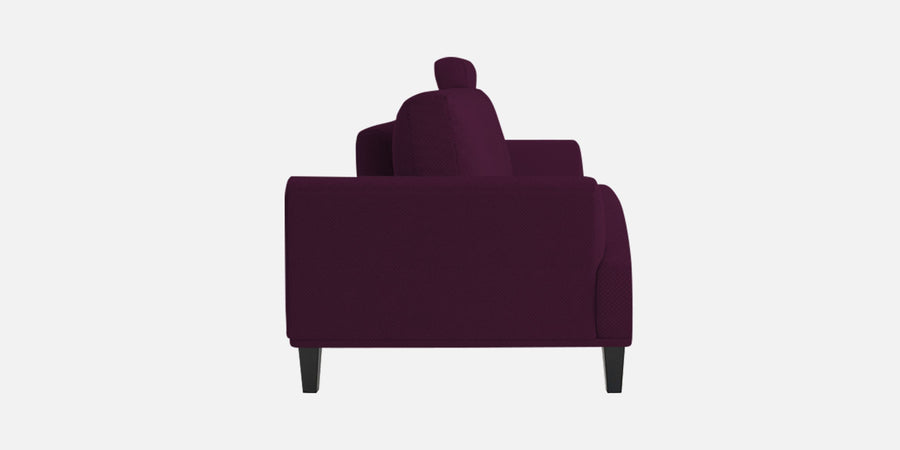 Como Fabric 2 Seater Sofa In Greek Purple Colour - Febonic Living
