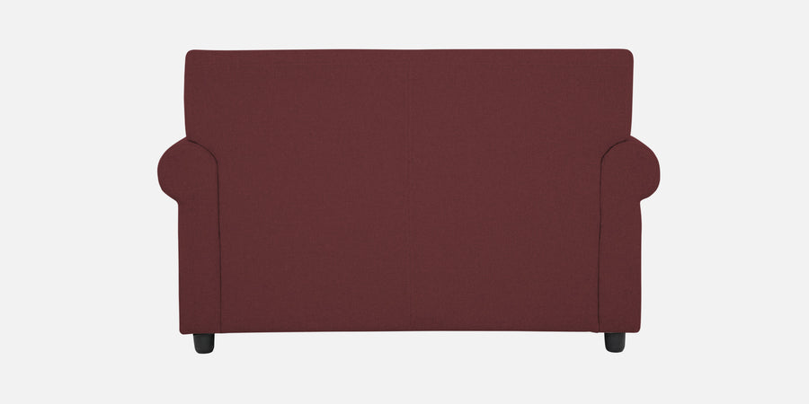 Ribby Fabric 2 Seater Sofa In Blaze Red Colour - Febonic Living
