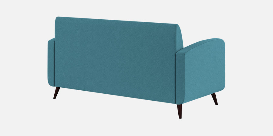 Wiki Velvet 3 Seater Sofa In Aqua Blue Colour - Febonic Living