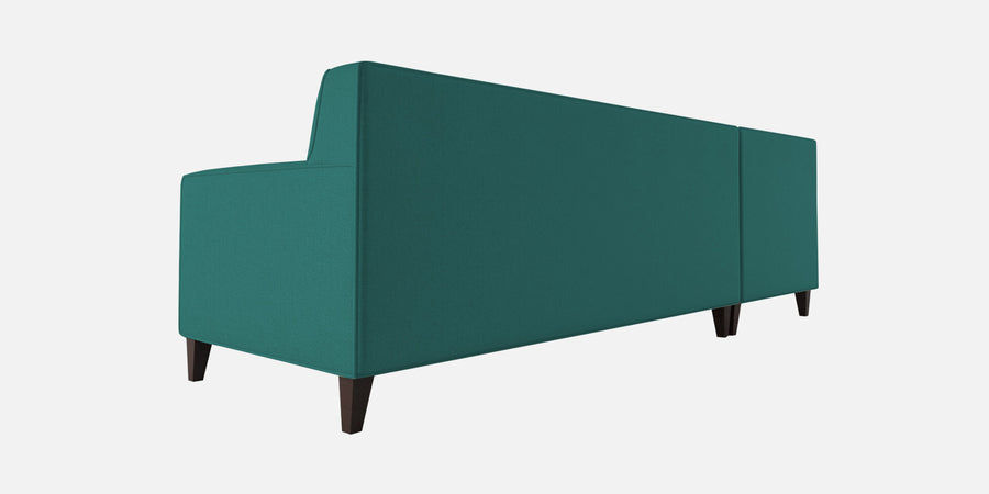 Miller Fabric Rhs Sectional Sofa 3 Lounger In Sea Green Colour - Febonic Living