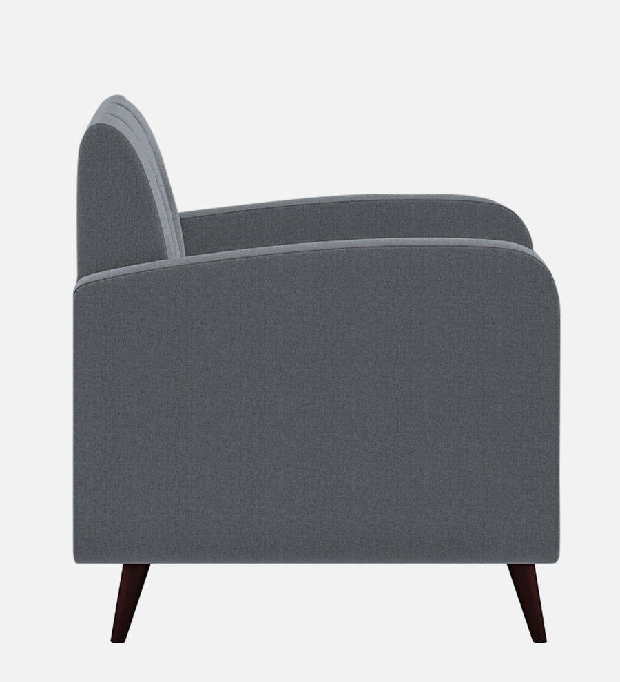 Wiki Velvet 1 Seater Sofa In Pubble Grey Colour - Febonic Living
