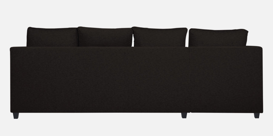 Nebula Fabric Rhs Sectional Sofa 3 Lounger In Cara Brown Colour - Febonic Living
