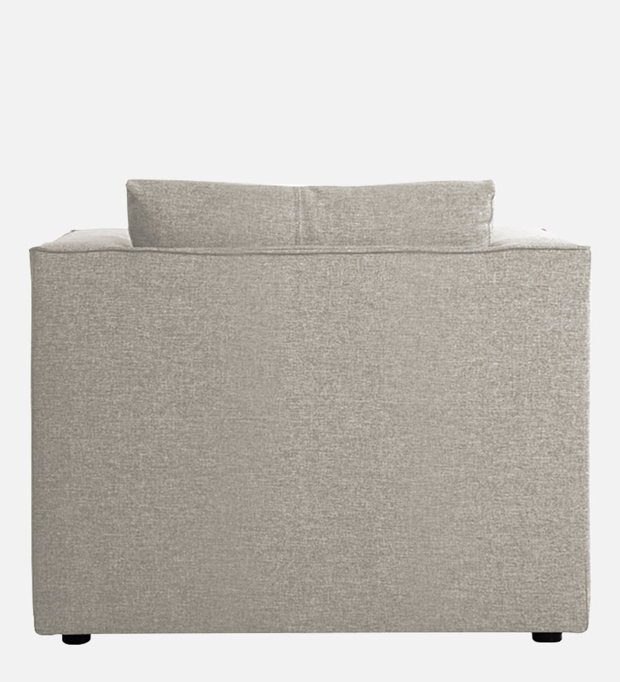 Kenia Fabric 1 Seater Foldable Sofa Cum Bed In Ash Grey Colour - Febonic Living