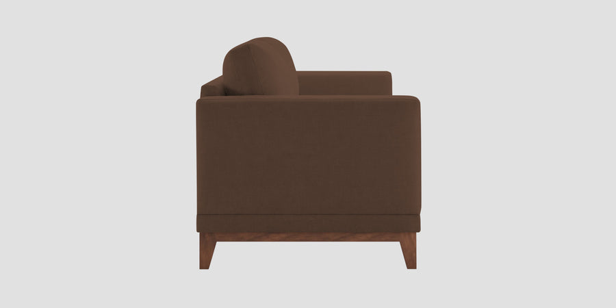 Esha Fabric 2 Seater Sofa In Ash Brown Colour - Febonic Living