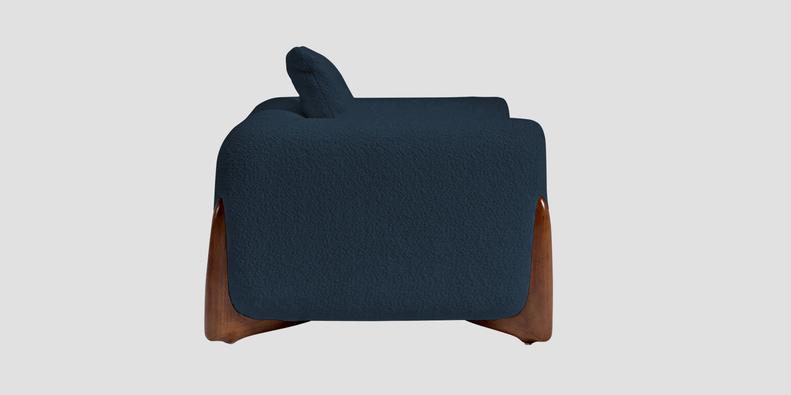 Boko Boucle 3 Seater Sofa In Classic Blue Colour - Febonic Living