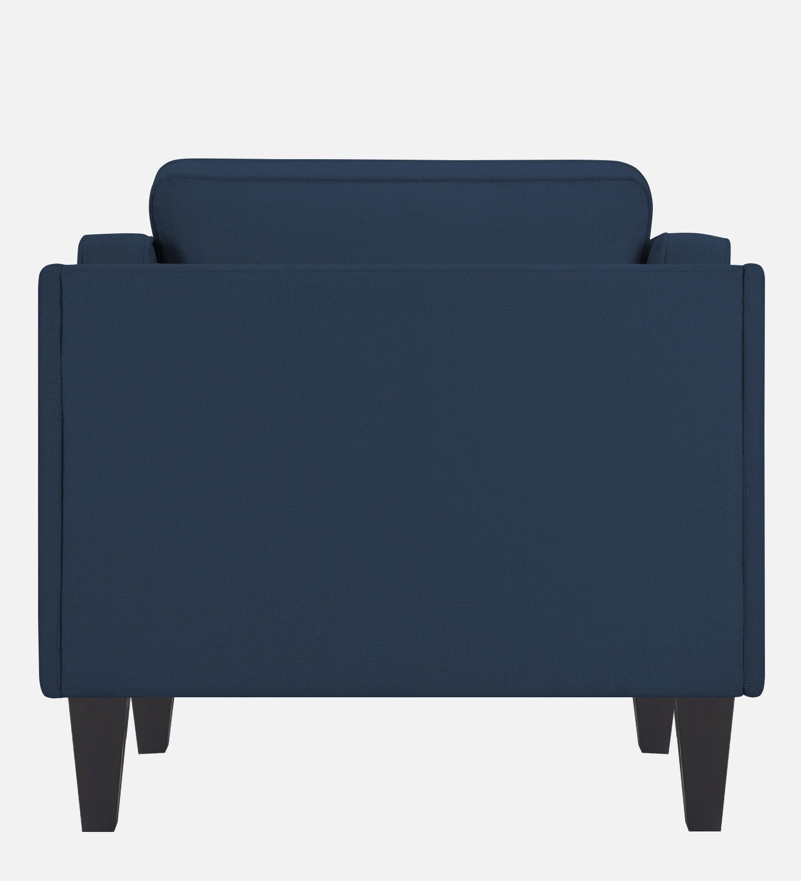 Siddy Fabric 1 Seater Sofa in Denim Blue Colour