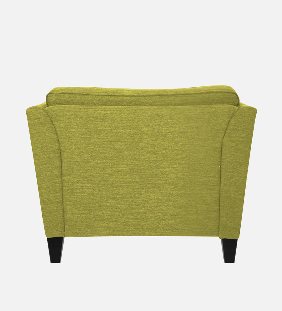 Nigar Fabric 1 Seater Sofa In Parrot Green Colour - Febonic Living