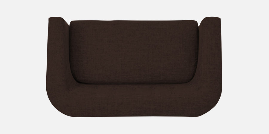 Casper Fabric 2 Seater Sofa In Coffee Brown Colour - Febonic Living