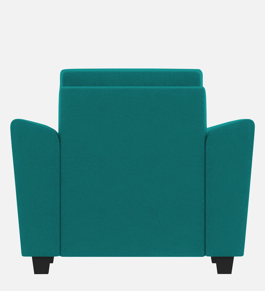 Daku Fabric 1 Seater Sofa In Sea Green Colour - Febonic Living