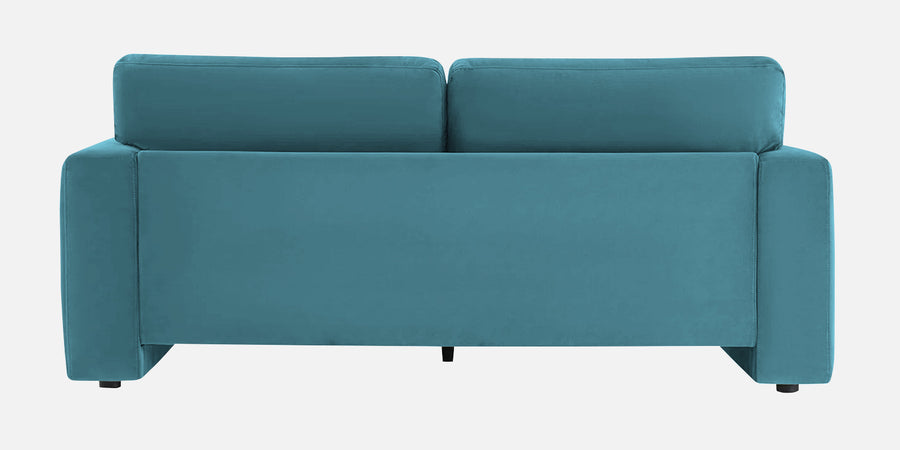 Kosta Velvet 2 Seater Sofa In Aqua Blue Colour - Febonic Living