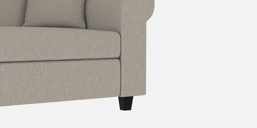 Derado Fabric 2 Seater Sofa In Ash Grey Colour - Febonic Living