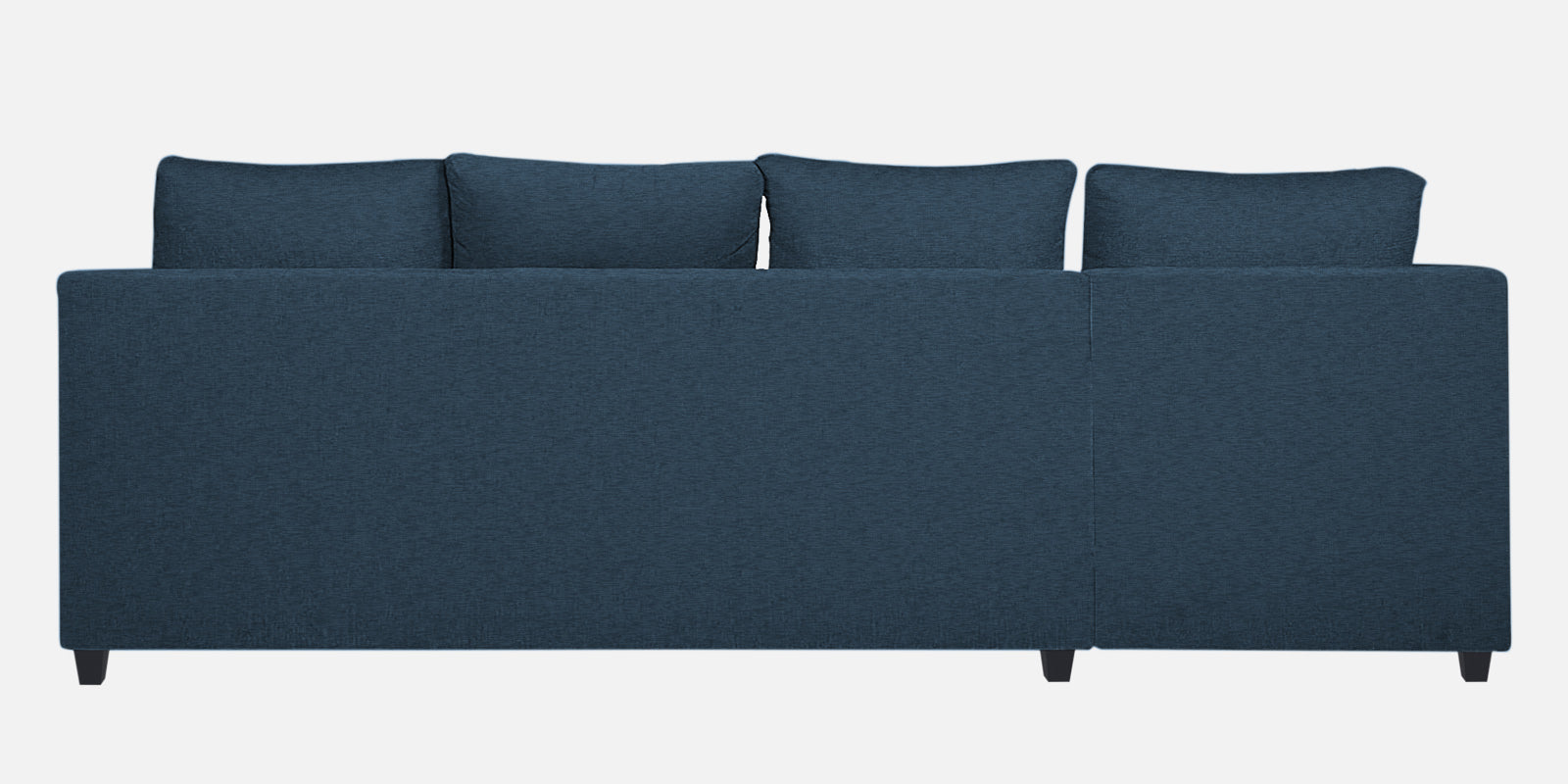 Nebula Fabric RHS Sectional Sofa (3+Lounger) in Light Blue Colour