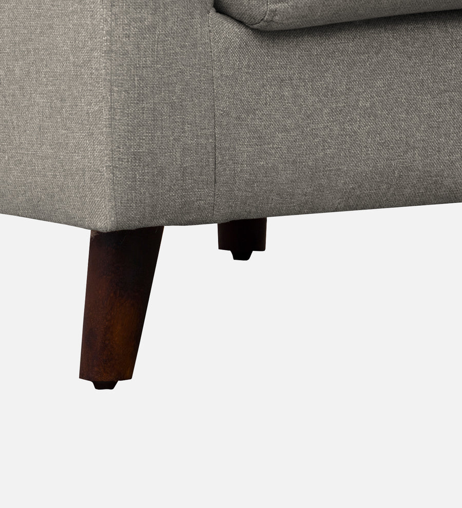 Kevin Fabric 1 Seater Sofa In Ash Grey Colour - Febonic Living