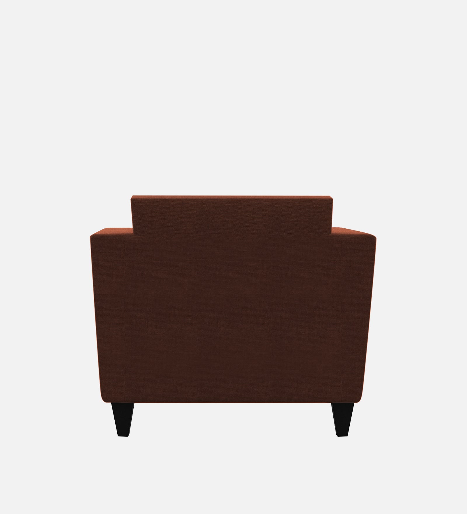 Tokyo Fabric 1 Seater Sofa in Coffee Brown Colour