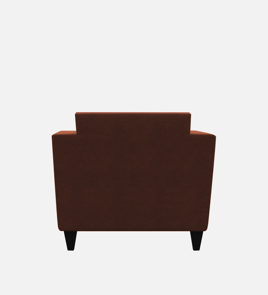 Tokyo Fabric 1 Seater Sofa In Coffee Brown Colour - Febonic Living