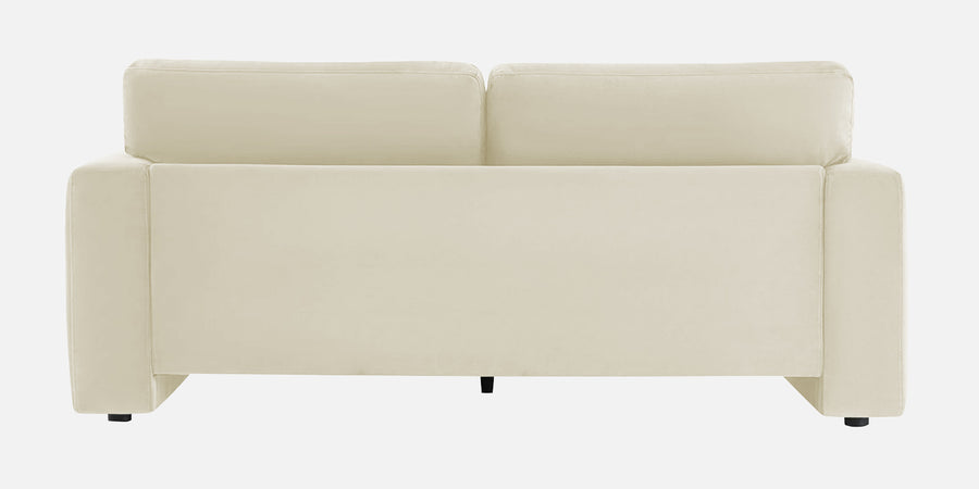 Kosta Velvet 2 Seater Sofa In Warm White Colour - Febonic Living