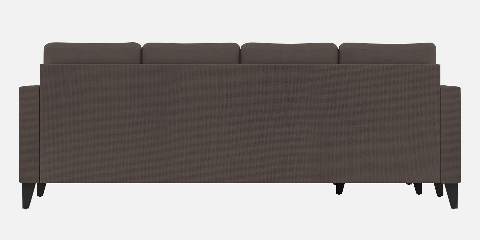 Nori Fabric RHS Sectional Sofa (3 + Lounger) In Caspa Brown Colour