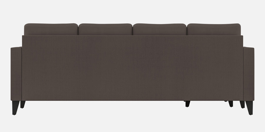 Nori Fabric Rhs Sectional Sofa 3 Lounger In Caspa Brown Colour - Febonic Living