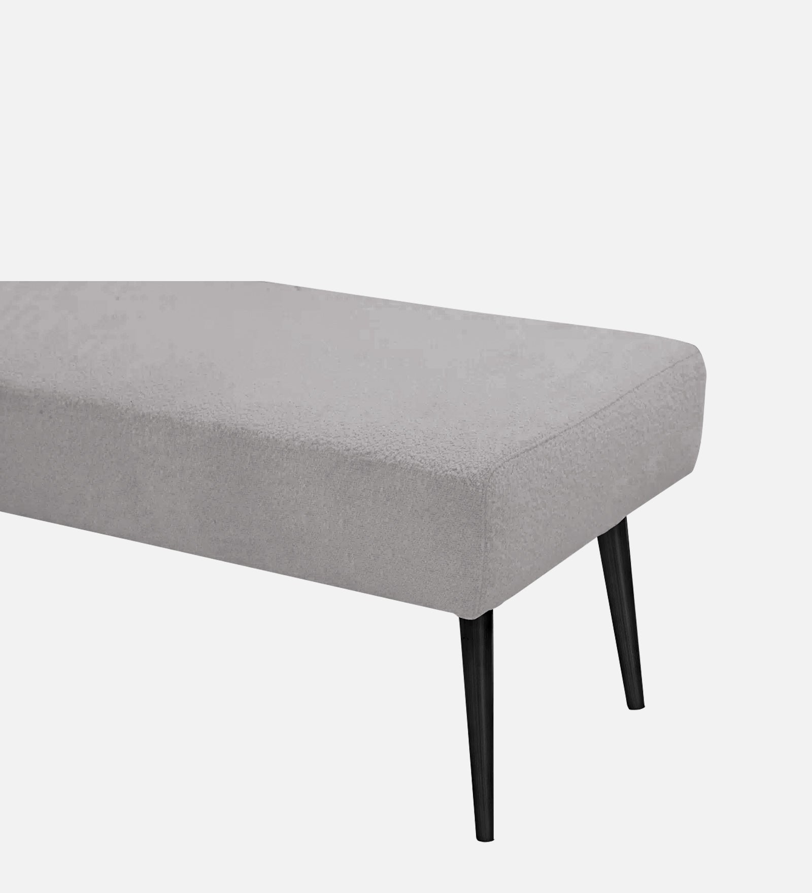 Orbit Fabric Bench In Lit Grey Colour