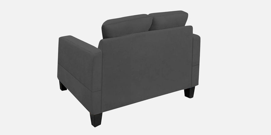 Thomas Fabric 2 Seater Sofa In Charcoal Grey Colour - Febonic Living