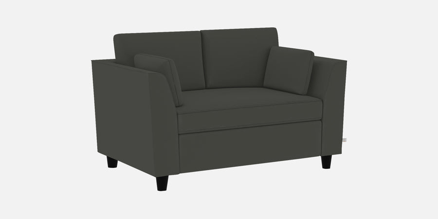 Bristo Velvet 2 Seater Sofa In Hory Grey Colour With Storage - Febonic Living