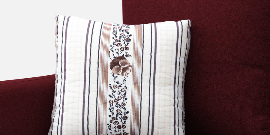 Kevin Fabric 2 Seater Sofa In Ruby Red Colour - Febonic Living