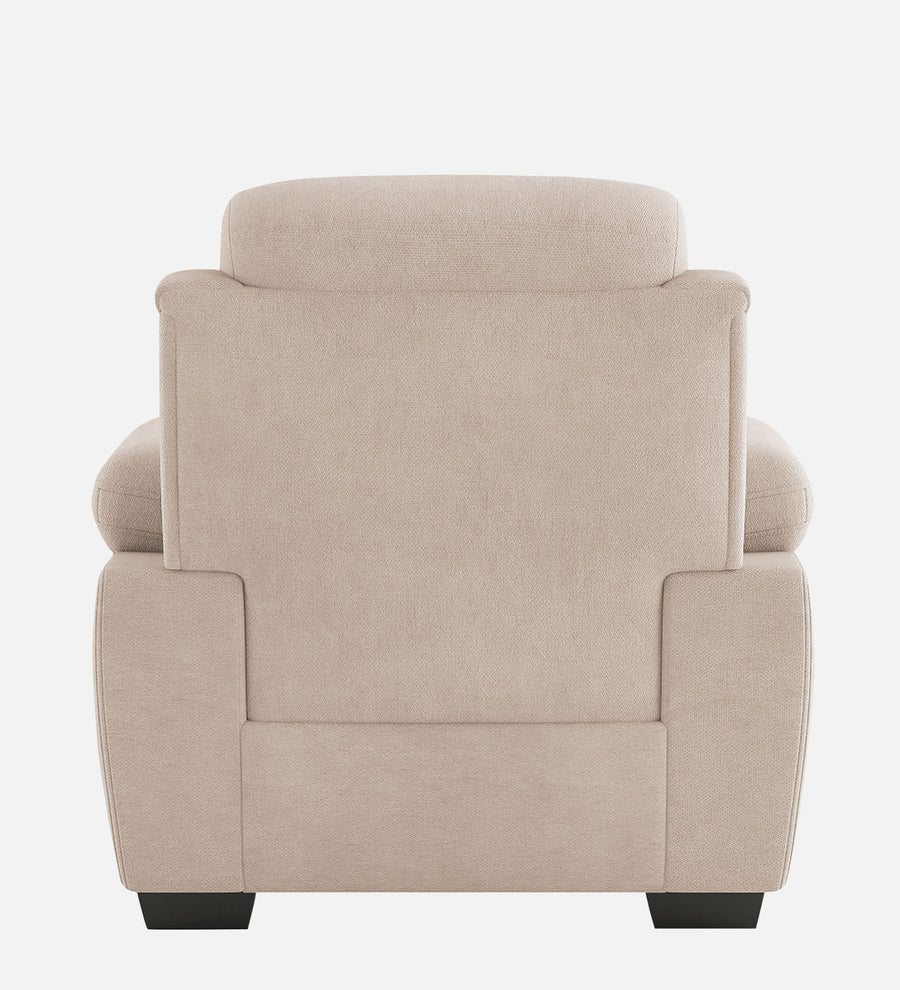 Cantaberry Velvet 1 Seater Sofa In Camel Beige Colour - Febonic Living