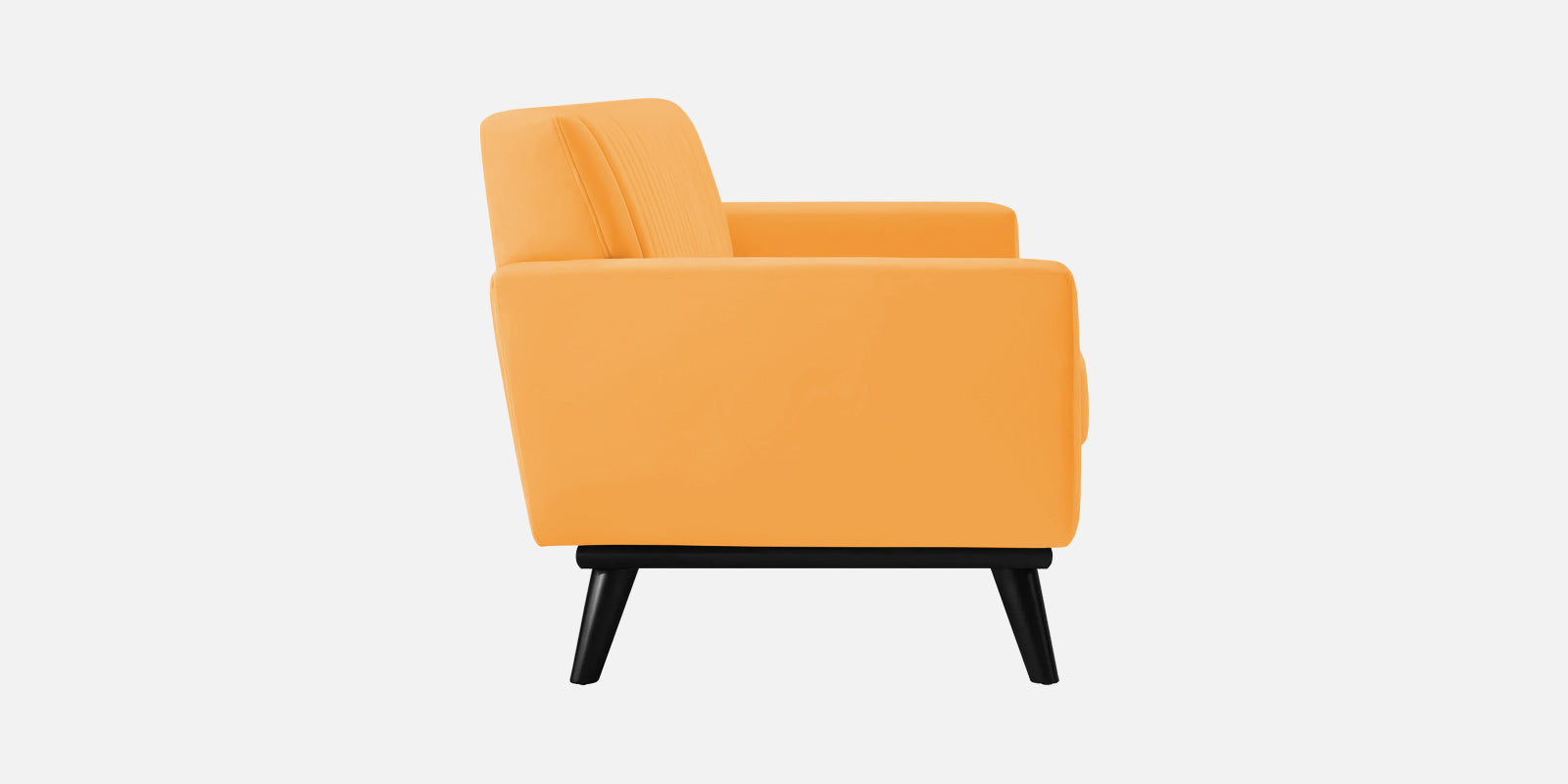 Tucker Velvet 2 Seater Sofa In Tangerine Orange Colour