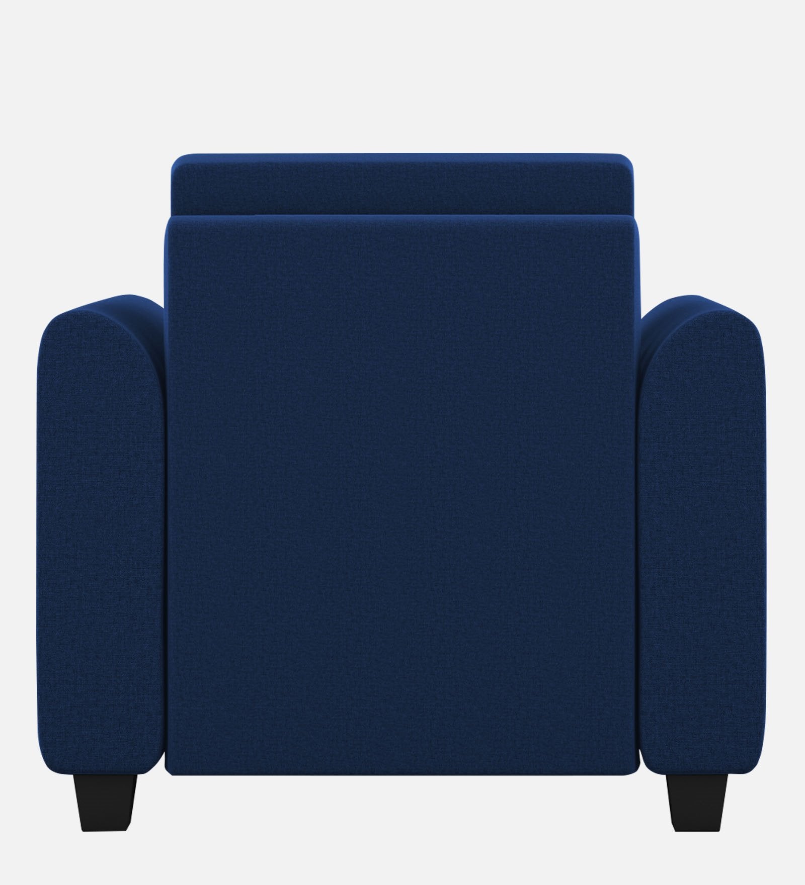 Cosmic Fabric 1 Seater Sofa in Royal Blue Colour