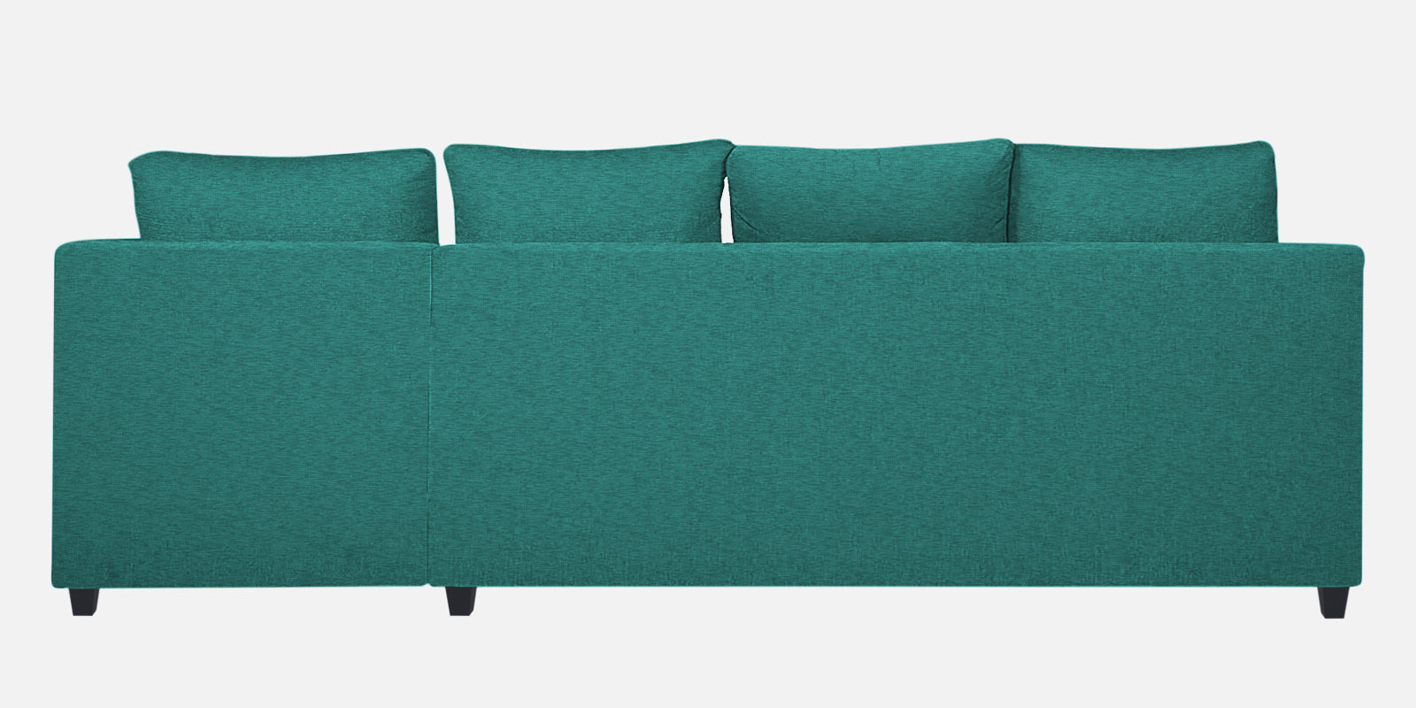Nebula Fabric LHS Sectional Sofa (3+Lounger) in Sea Green Colour
