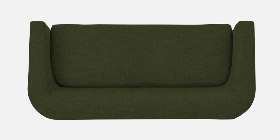 Casper Fabric 3 Seater Sofa In Olive Green Colour - Febonic Living