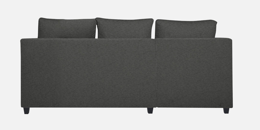 Nebula Fabric Rhs Sectional Sofa 2 Lounger In Charcoal Grey Colour - Febonic Living