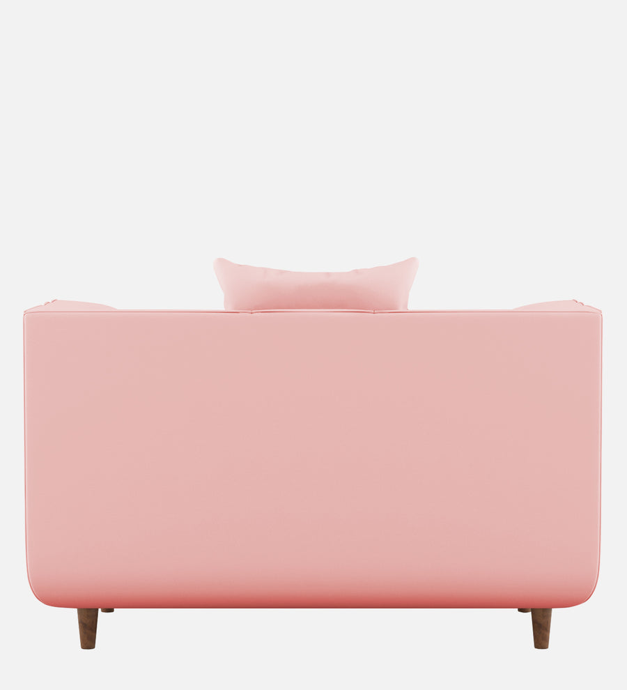 Sumo Velvet 1 Seater Sofa In Millennial Pink Colour - Febonic Living