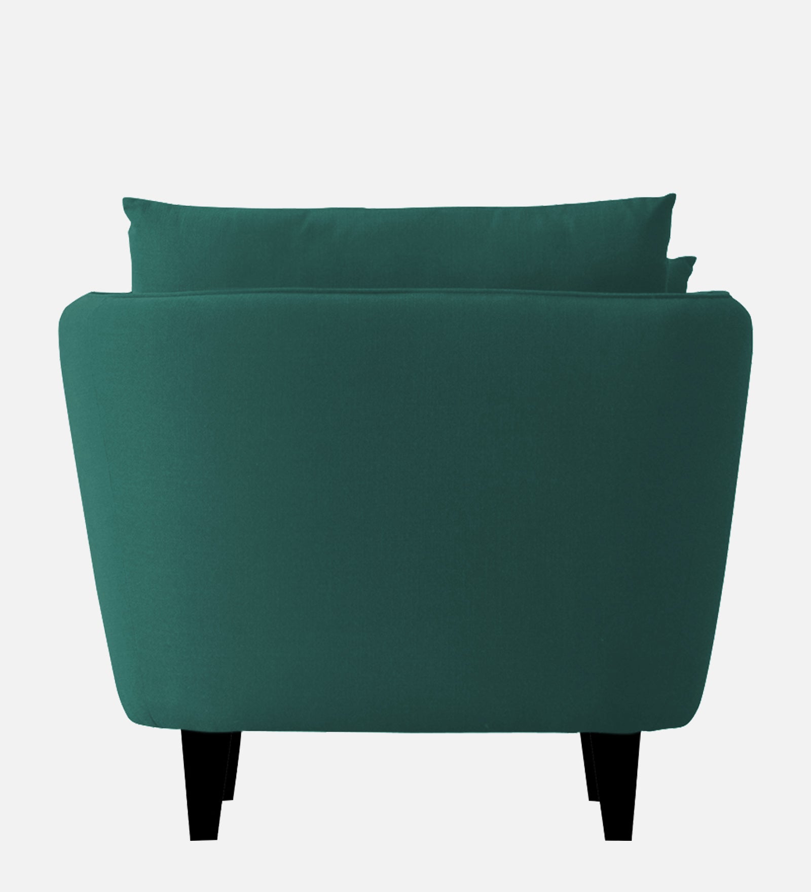 Norway Velvet 1 Seater Sofa In Pine Green Colour