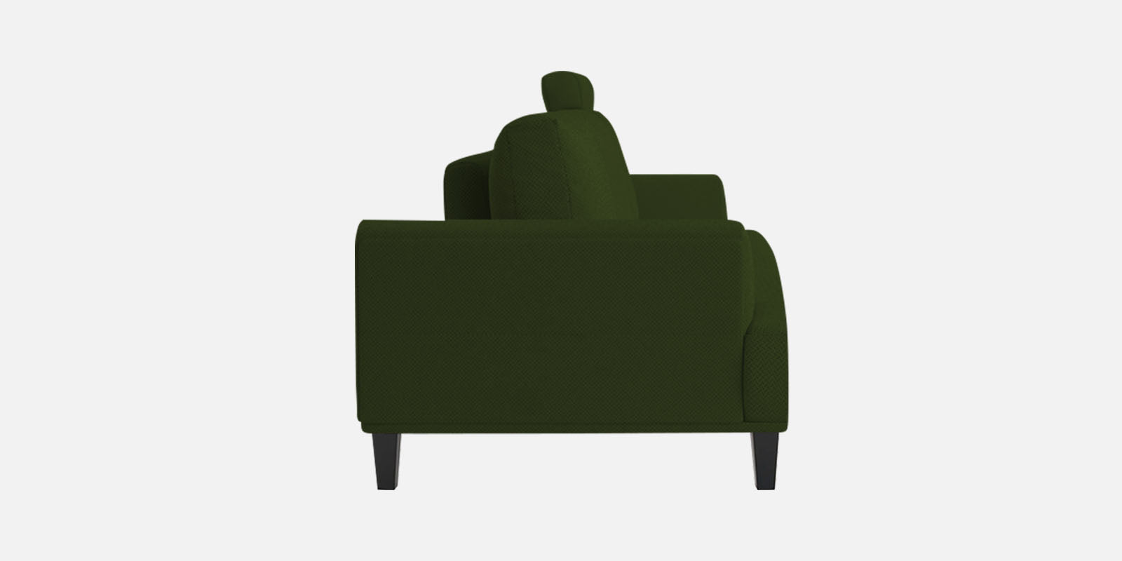 Como Fabric 2 Seater Sofa in Olive Green Colour