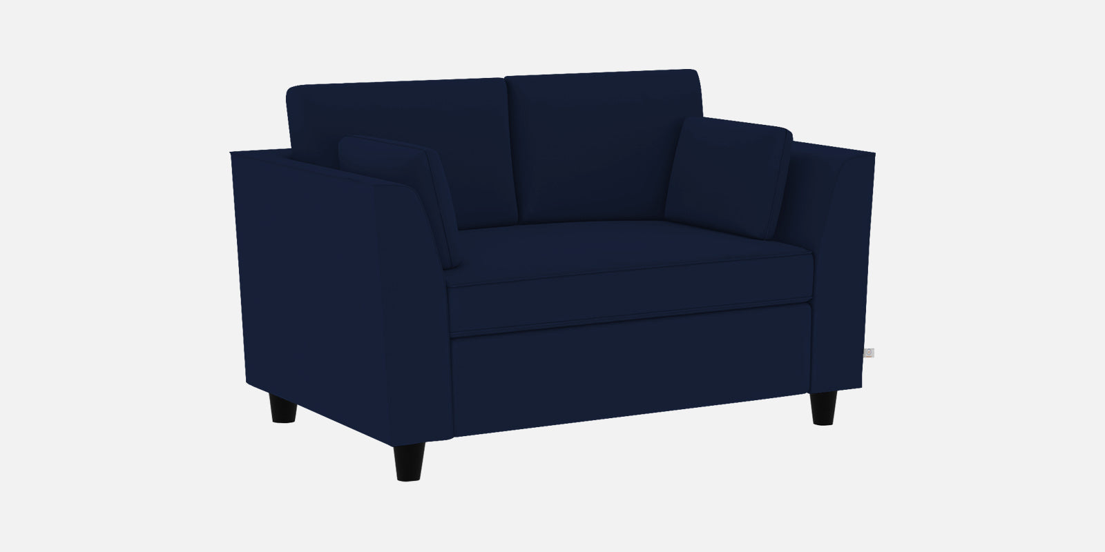 Bristo Velvet 2 Seater Sofa in Indigo Blue Colour With Storage