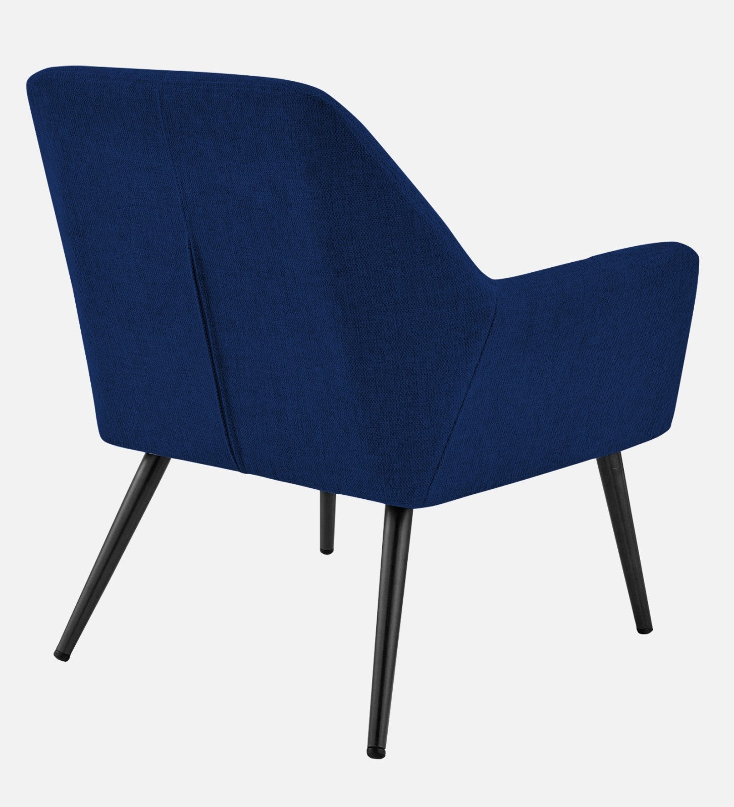 Bella Fabric Arm Chair In Royal Blue Colour